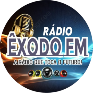 Logo da rádio RÁDIO ÊXODO FM