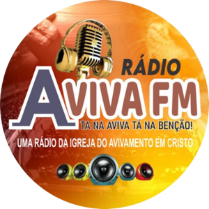 Logo da rádio RÁDIO AVIVA FM