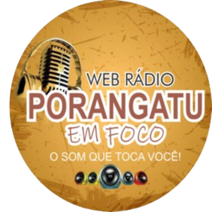 Logo da rádio WEB RÁDIO PORANGATU NO FOCO